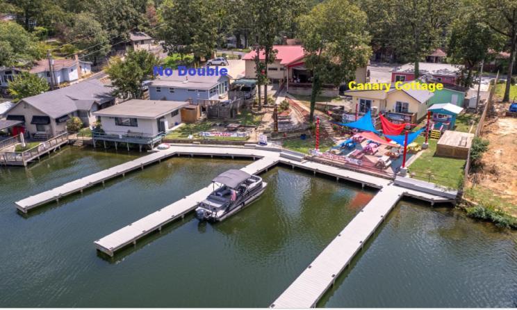 Canary Lake Cottage W/Hot Tub At Sam'S Pizza ฮอตสปริงส์ ภายนอก รูปภาพ