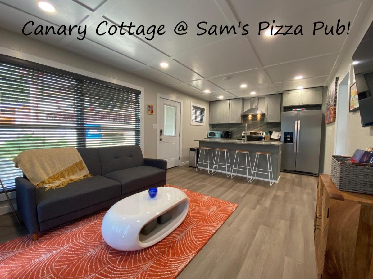 Canary Lake Cottage W/Hot Tub At Sam'S Pizza ฮอตสปริงส์ ภายนอก รูปภาพ